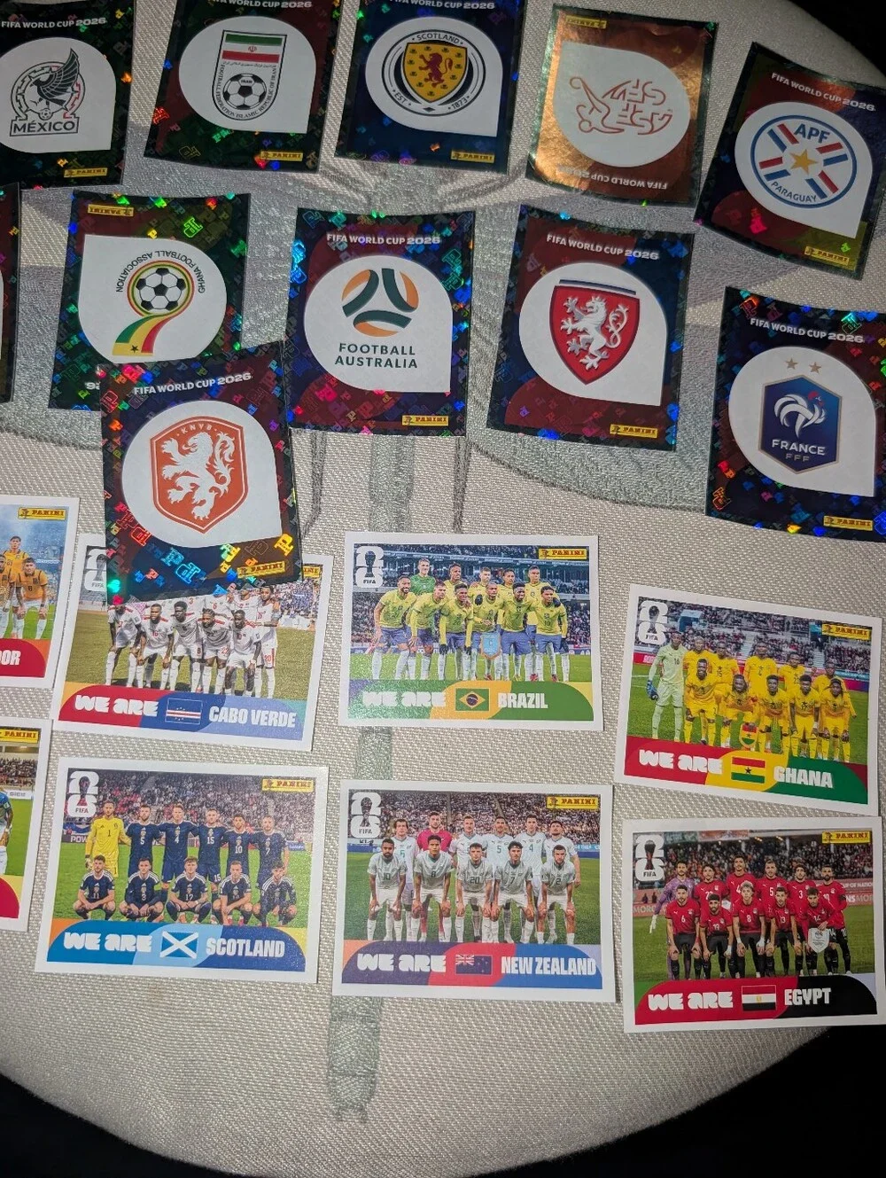 Panini FIFA World Cup 2026 Sticker Lot - Country & Badge Stickers -19